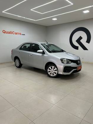TOYOTA ETIOS 1.5 X PLUS 16V FLEX 4P AUTOMÁTICO TOYOTA ETIOS 1.5 X PLUS 16V FLEX 4P AUTOMÁTICO